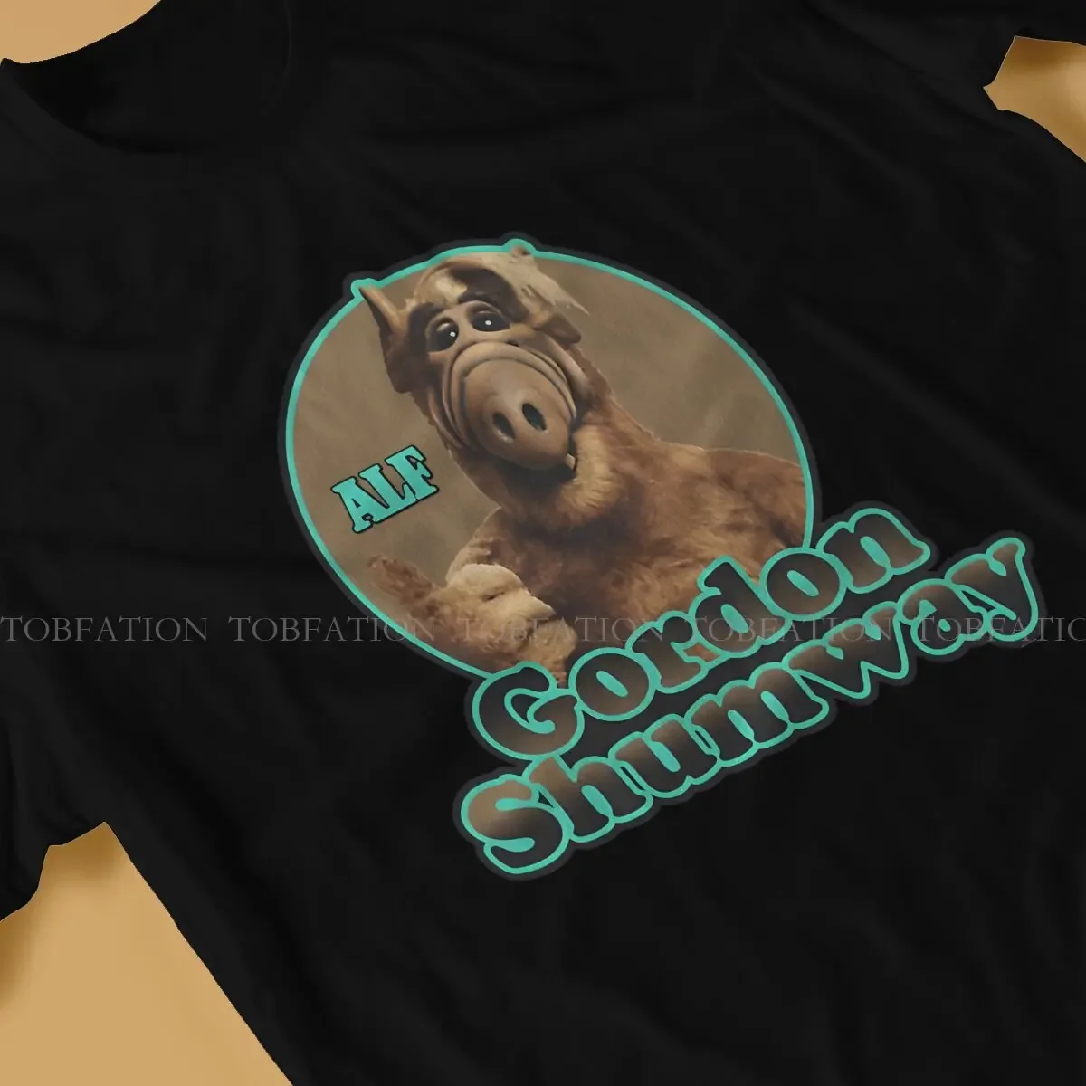 Футболка Gordon Shumway TV Sitcoms футболка с рисунком из сериала ALF Мужская коротким