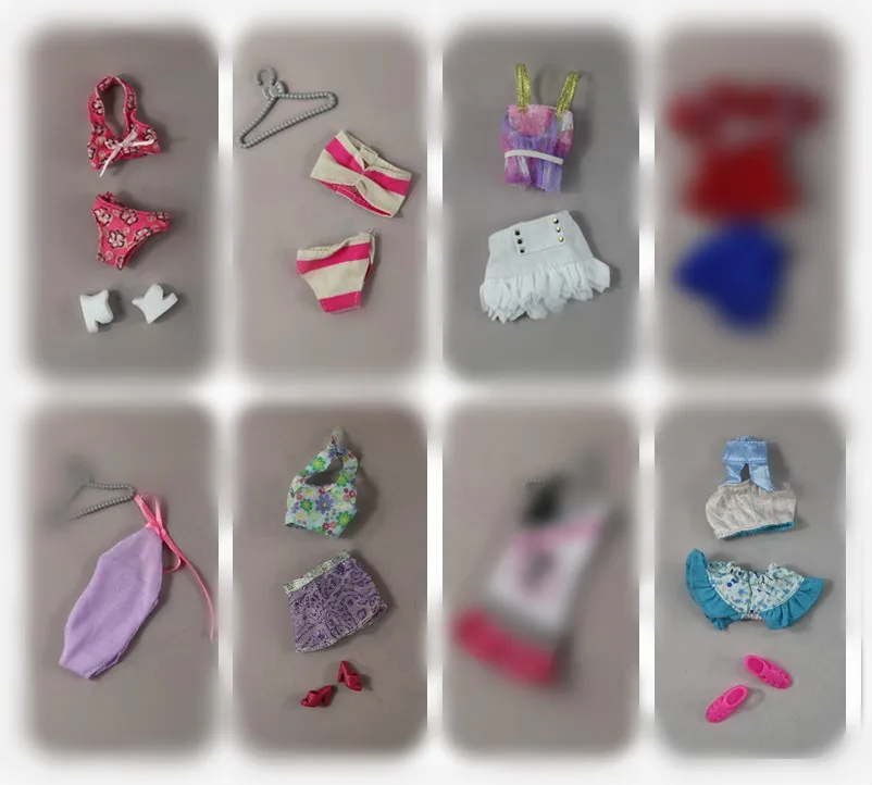 

30cm Doll Dress Fashion Clothes handmade outfit For Barbie Doll Accessories Baby Toys Best Girl' Gift