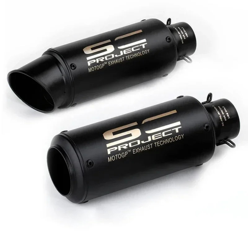 Выхлопная труба мотоцикла 51 мм/60 мм для Kawasaki 200 350 Suzuki Gsxr600 Yamaha R25 R3 аксессуары