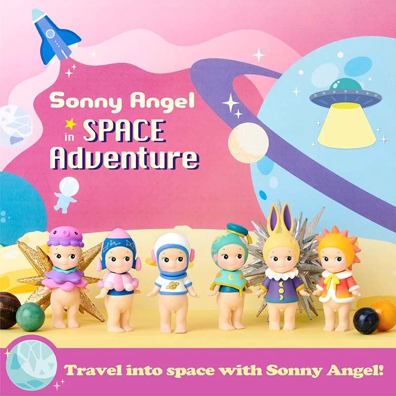 

Sonny Angel Space Adventure Space Series Blind Box Surprise Box Original Movable Doll Cartoon Model Gift Toy Collection