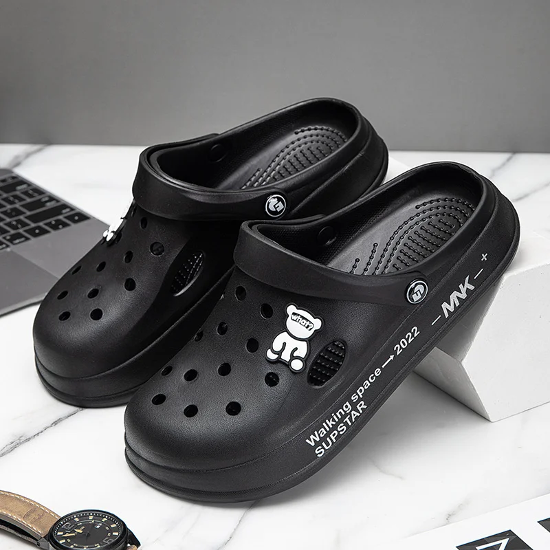 

New Fashion Shoes Men's Summer Anti-skid Outdoor Sandals Casual Beach Slippers Classic Hospital Men Work Medical Sandals