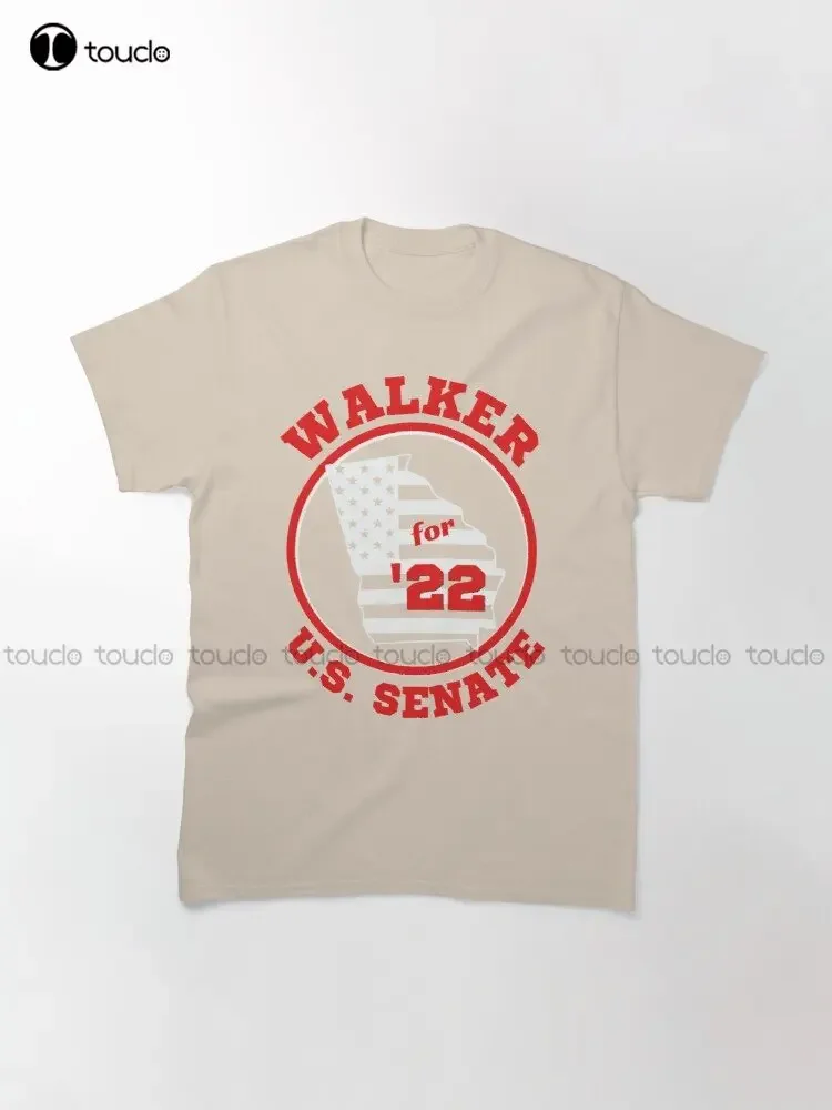 Классическая футболка Herschel Walker для США Senate рубашка папы футболки унисекс с