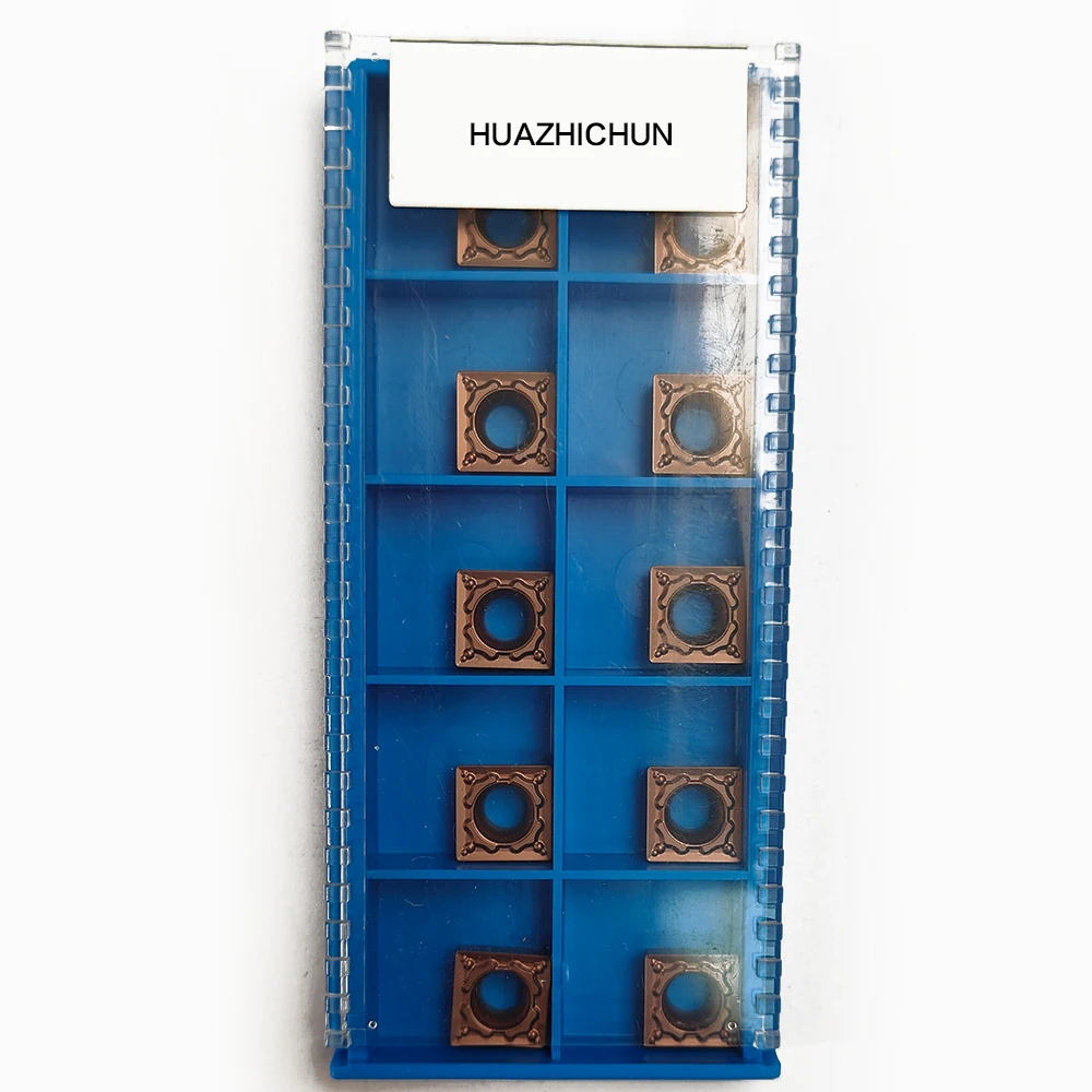 HUAZHICHUN SCMT09T304-MM GPT6120 твердосплавные пластины фрезы лезвие