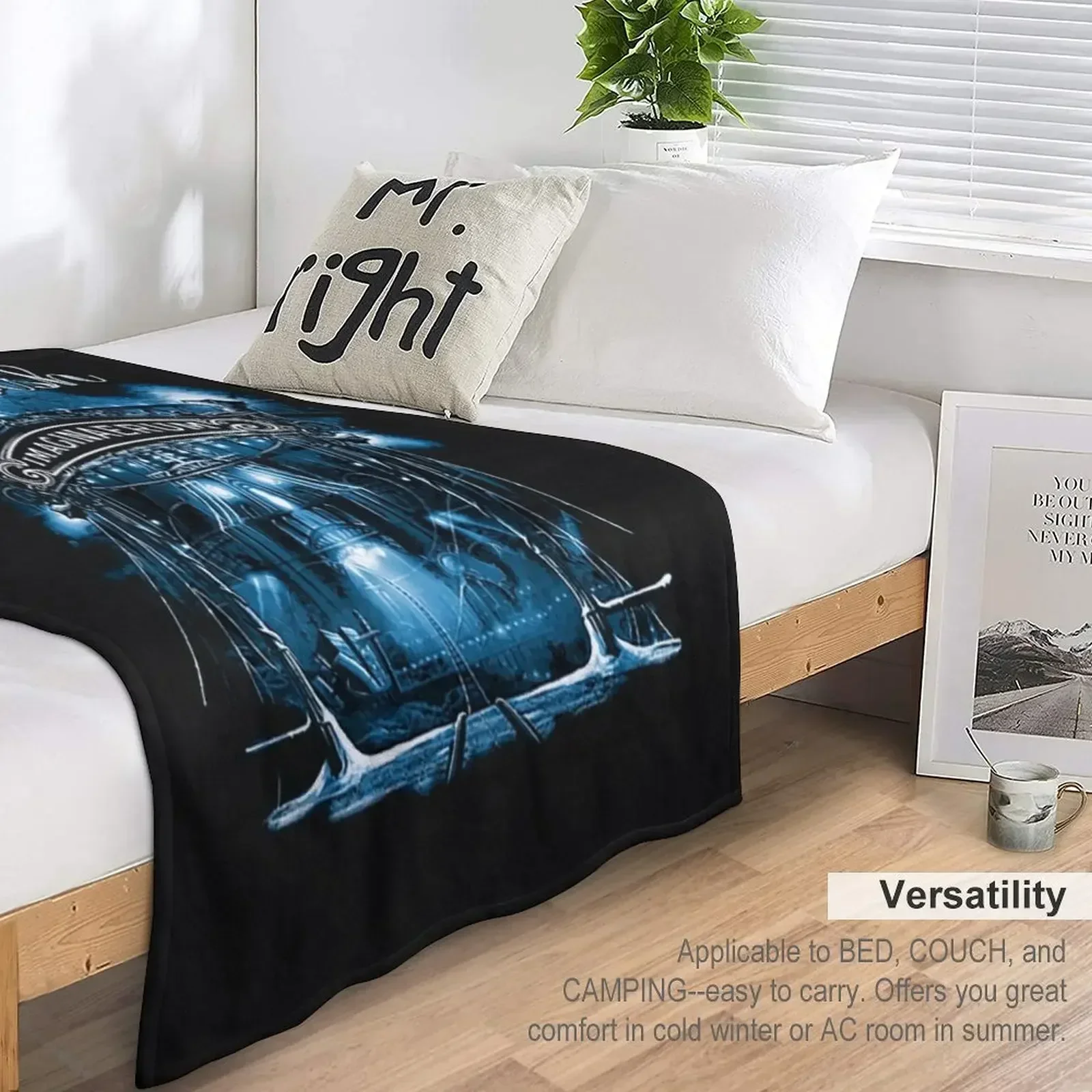 Одеяло Nightwish Роскошные брендовые мягкие пляжные одеяла