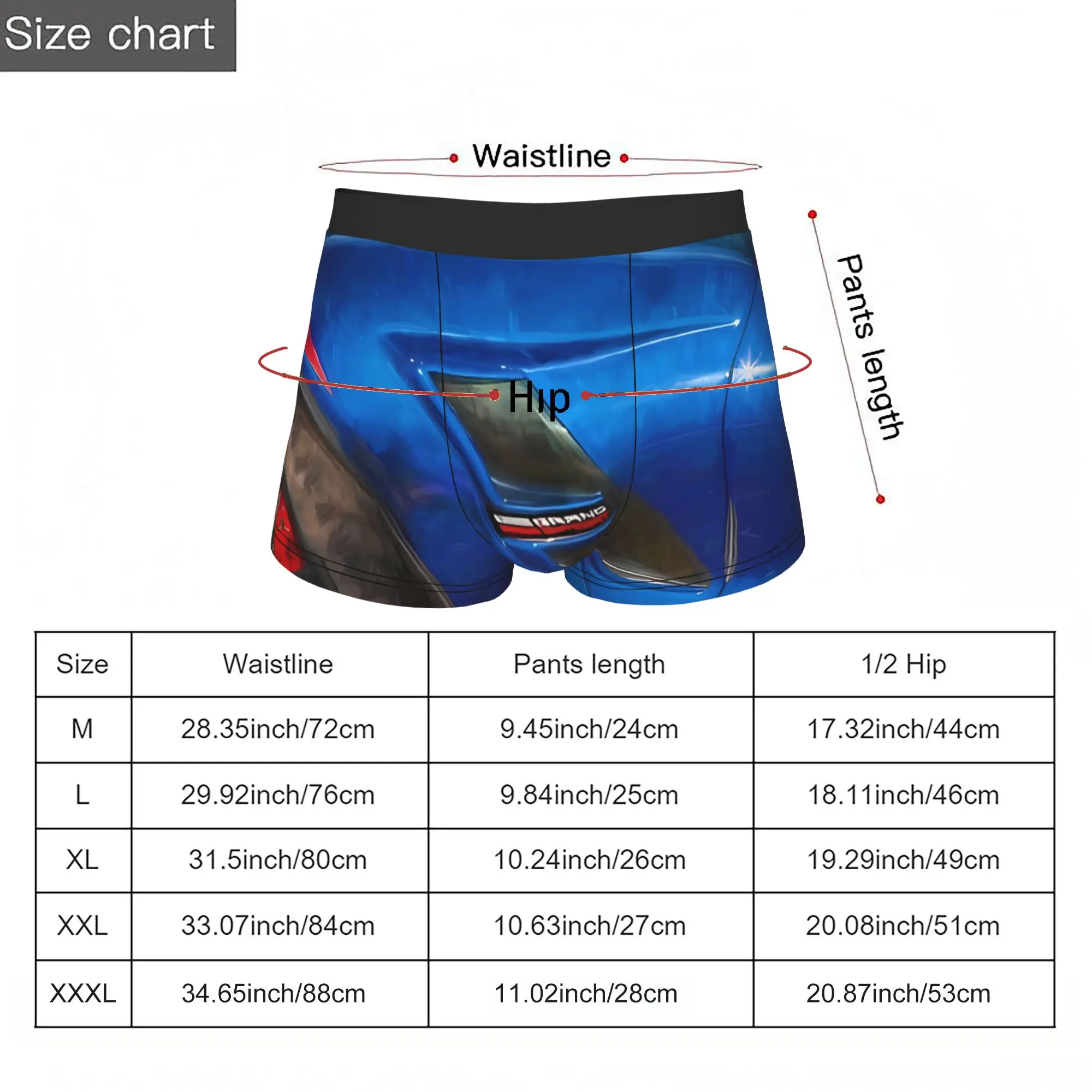 2017 Corvette C7 Grand Sport IMSA Wide Body C-Corvettes Underpants Homme Panties Мужское нижнее белье, удобные шорты, трусы-боксеры (art.: 3920da14d17fa) - 3920da14d17fa