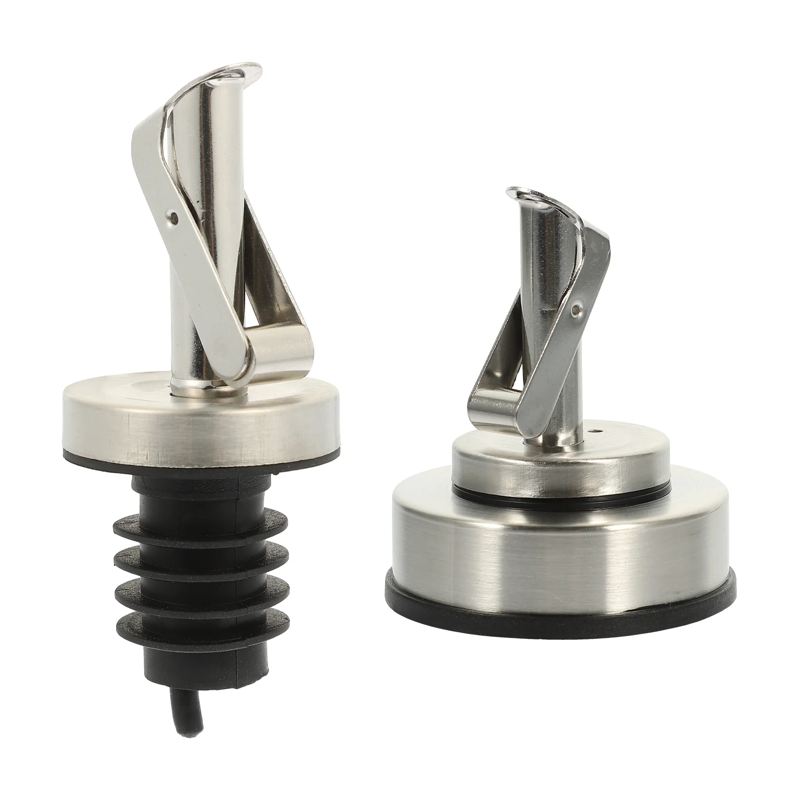 

Bottle Oil Pourer Olive Spout Dispenser Stoppervinegar Spouts Nozzle Pourers Taperedplug Steel Stainless Leakproof Pour Pouer