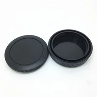 rear lens body cap camera cover anti dust 60mm protection plastic black for r rp camera rf mount