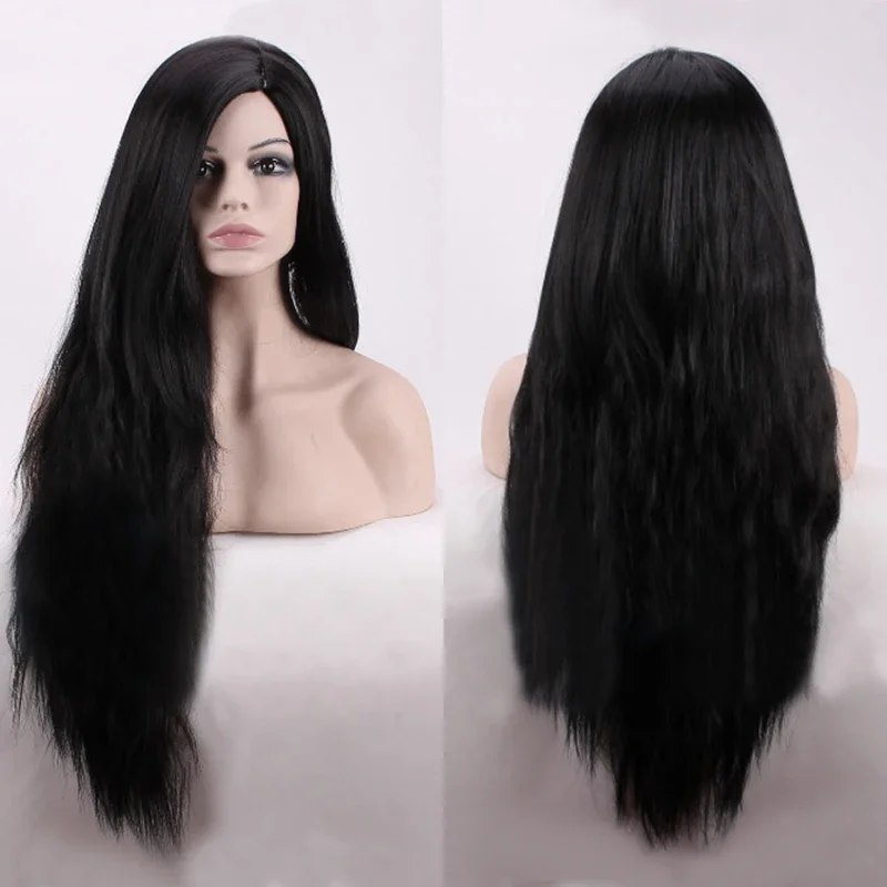 Парик для косплея Yukaso yazishi парик Shego металлический длиной 80 см волнистый шапочка