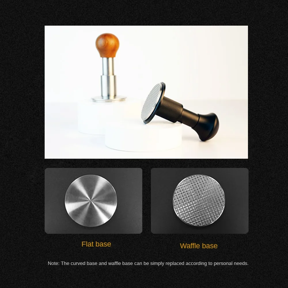 Деревянный Темпер для кофе 58 5 мм с постоянным давлением