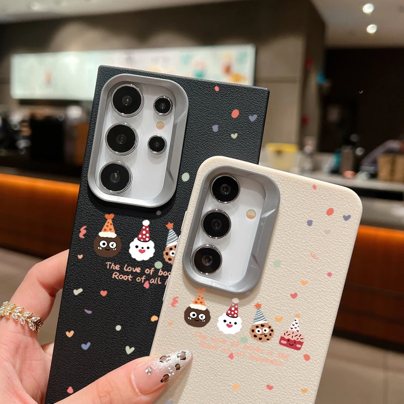 Рождественский чехол Love Hearts для Samsung Galaxy S24 S23 S22 Ultra S21 S20 FE A16 A14 A34 A15 A25 A35 A52 A53 A54 A55 5G