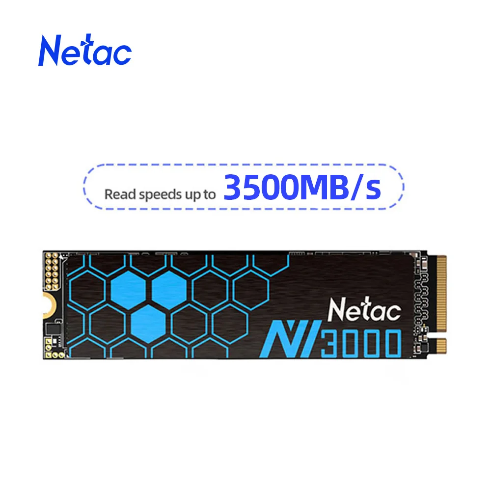  Netac M2 SSD NVMe 1TB SSD M.2 2280 PCIe SSD Internal Solid State Drive Disk for Laptop Desktop 