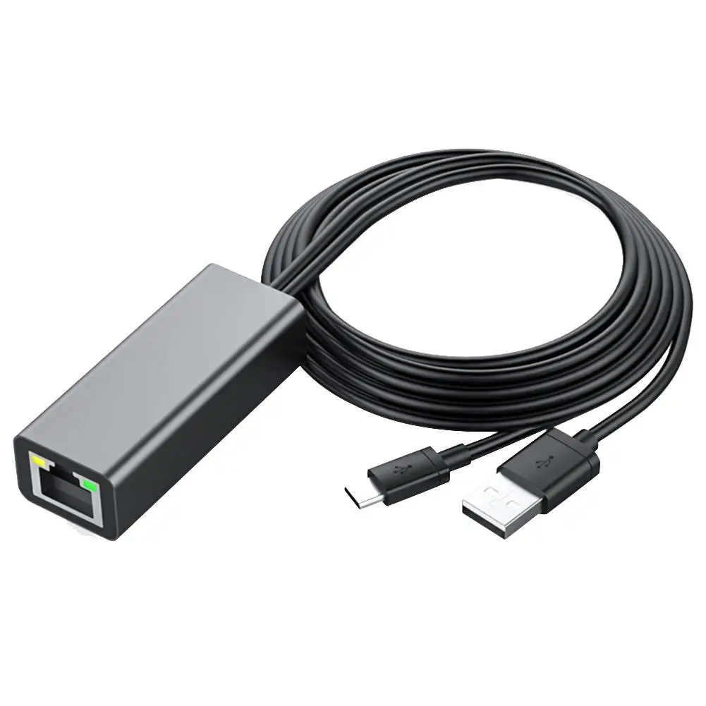 Сетевой адаптер S71 Устанавливает и снимает Удобный Простой 1m Micro USB до 100M