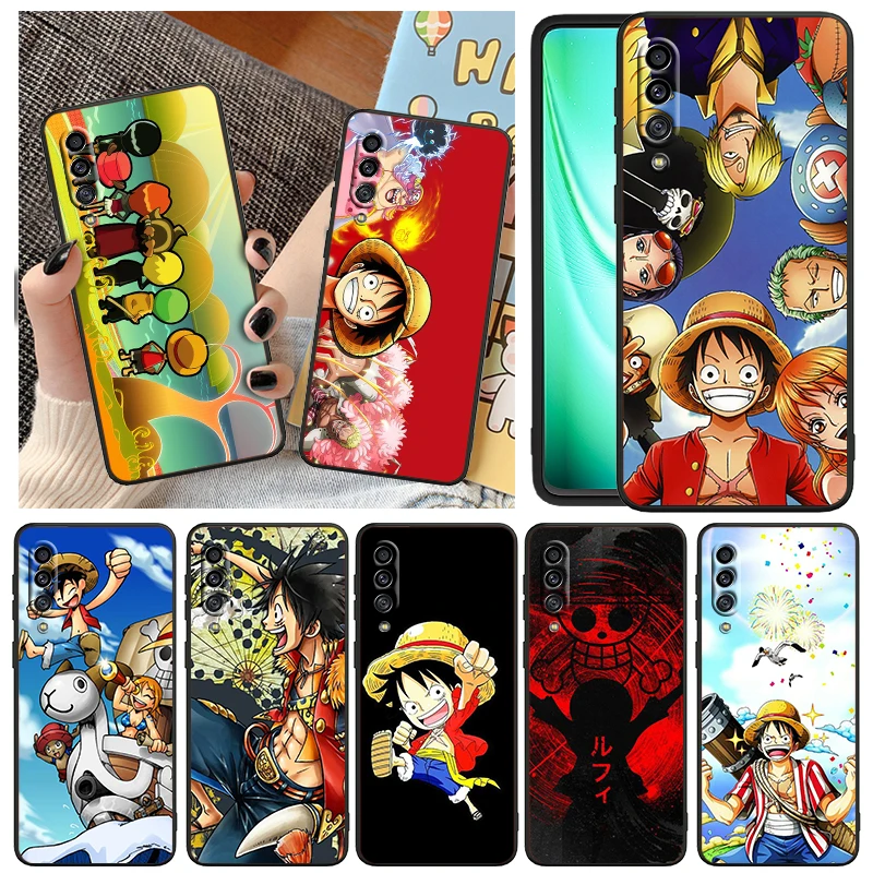 

One Piece Anime For Samsung Galaxy A90 A80 A70 S A60 A50S A30 S A40 S A2 A20E A20 S A10S A10 E Black Phone Case Capa