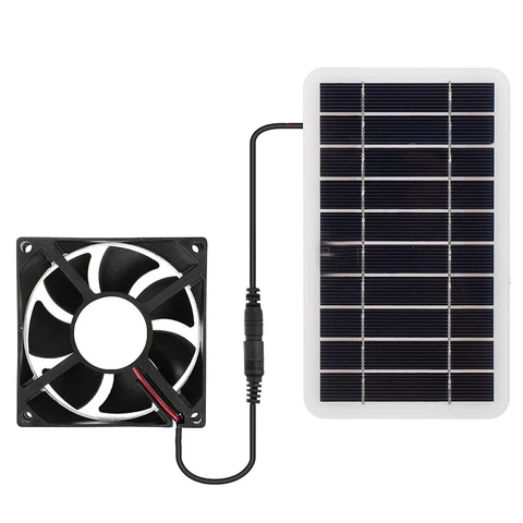 Солнечные батареи вентилятор 5В 30Вт солнечные батареи зарядная панель солнечный вентилятор курятник вентилятор