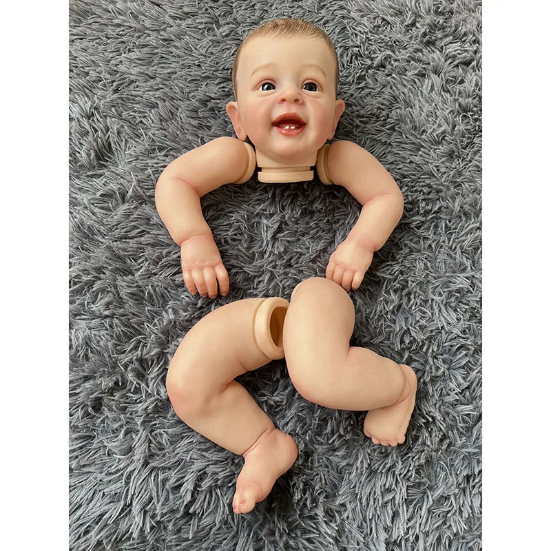 24-дюймовые уже окрашенные комплекты комплект куклы реборн Янник мягкие