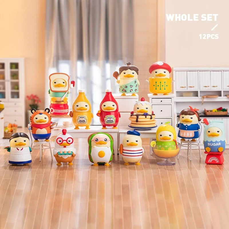 

55TOYS Duckoo in The Kitchen Series Blind Box Action Kawaii Anime Cute Toy Figures Birthday Gift Child