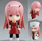 Darling In The FRANXX 002 ZERO TWO ПВХ Фигурки игрушки 100 мм аниме Q.ver 952 # фигурка игрушка