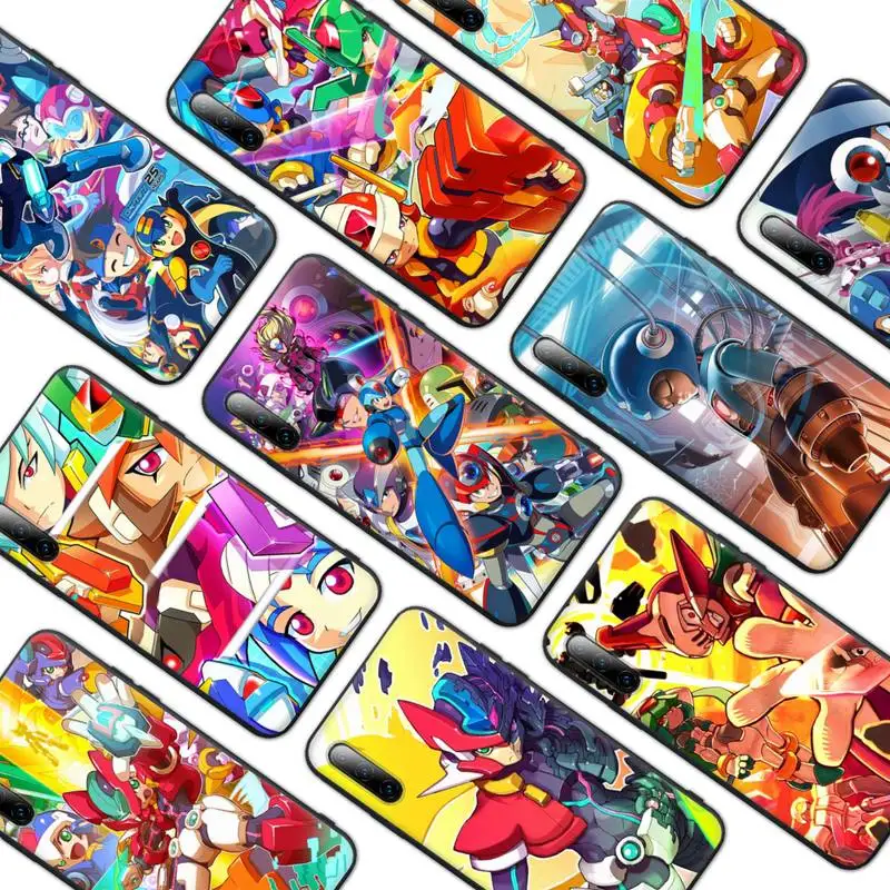 Чехол Megaman Mega Man X Rockman ZX Advent для телефона Samsung A01 A10 A11 A12 A20 S E A21 A30 A22 A31 A32 A40 A41 A42 Funda -