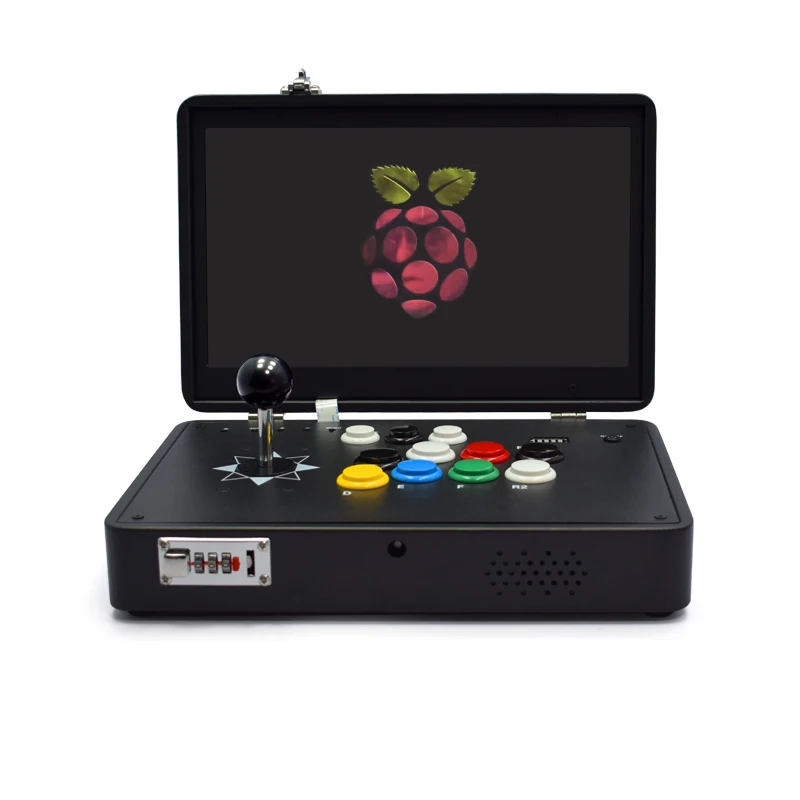 

14 inch IPS Batocera Linux Arcade Joystick Cabniet 15500 games in 1 Raspberry Pi 4B LCD Retro Video Game Console Arcade Machine