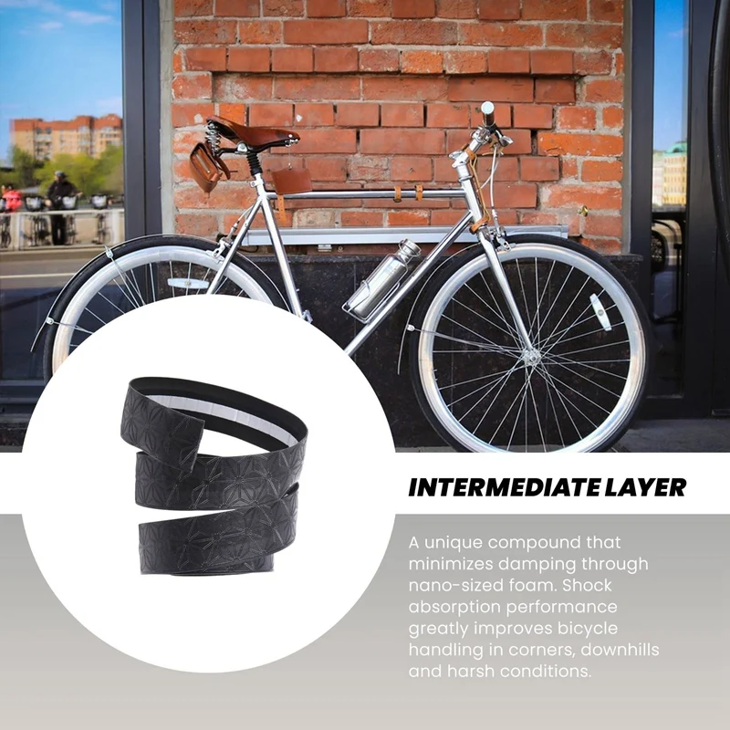 Новая противоскользящая лента на руль шоссейного велосипеда 3 мм велосипедный