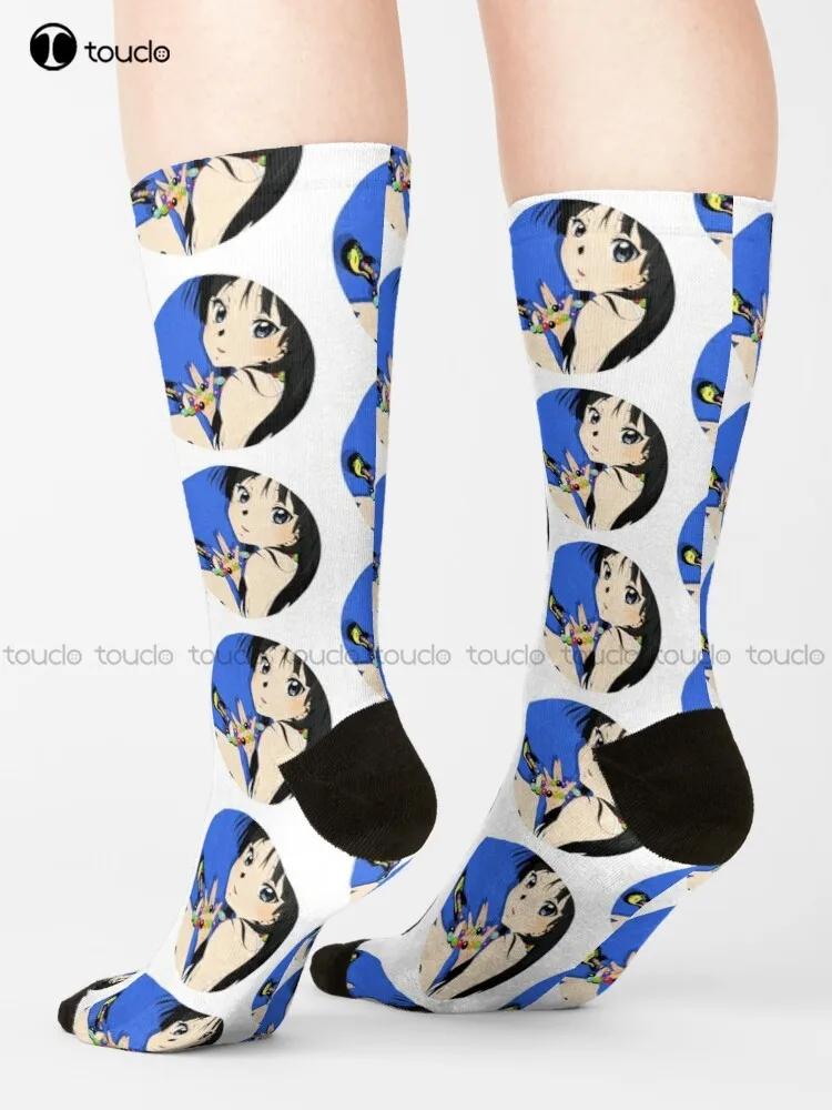 Носки Mio Akiyama-K-On-персонажи с песнями высококачественные милые элегантные носки из