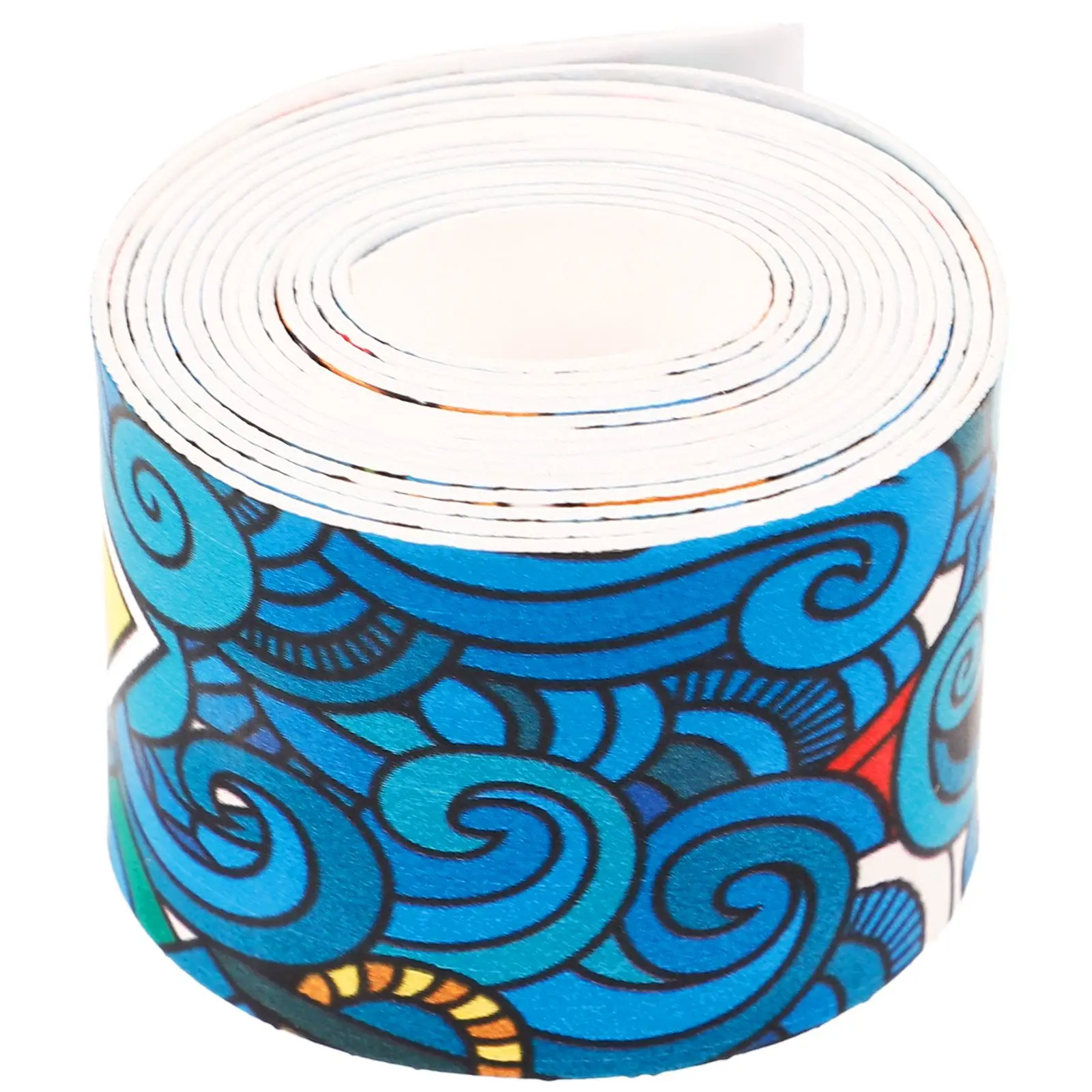 karbowany kot morski nadruk z motywem filmu pochłaniający pot pas do badmintona klaskanie gumowy tenis suchy antypoślizgowy antyperspiracyjny