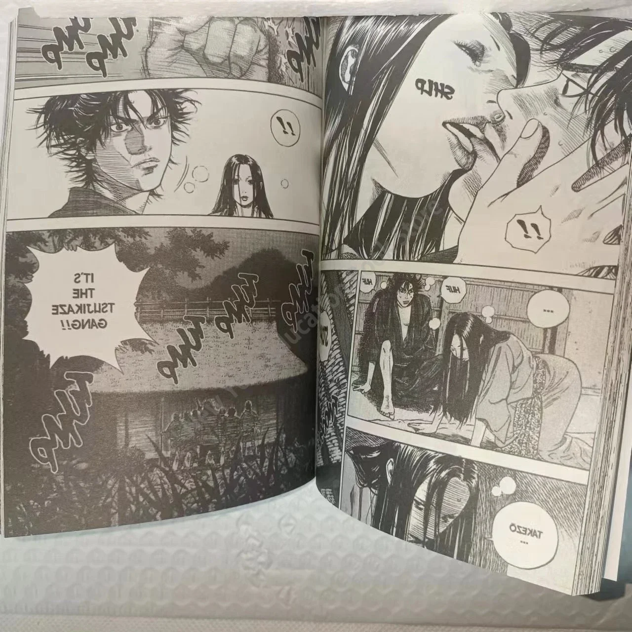 Новые книги аниме Vagabond Том 1 Миямото Мусаси японский подростковый тайна