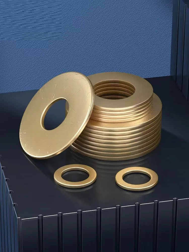 Плоская шайба GB97 100/50 шт. утолщенная медная металлический винт плоские магнитные