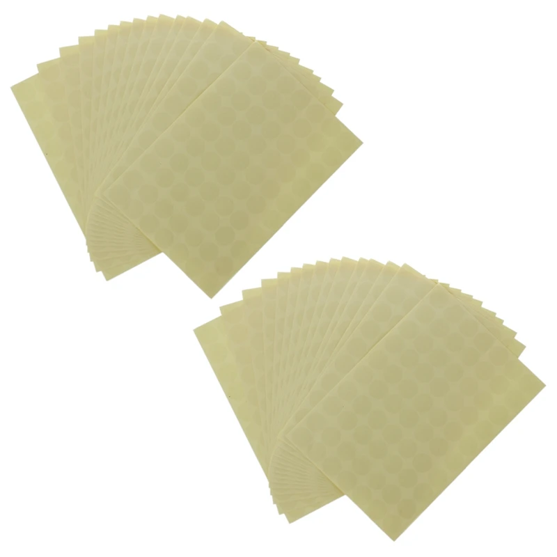 

2100 Crystal Clear Round Stickers 19Mm Stick Adhesive Seal Label