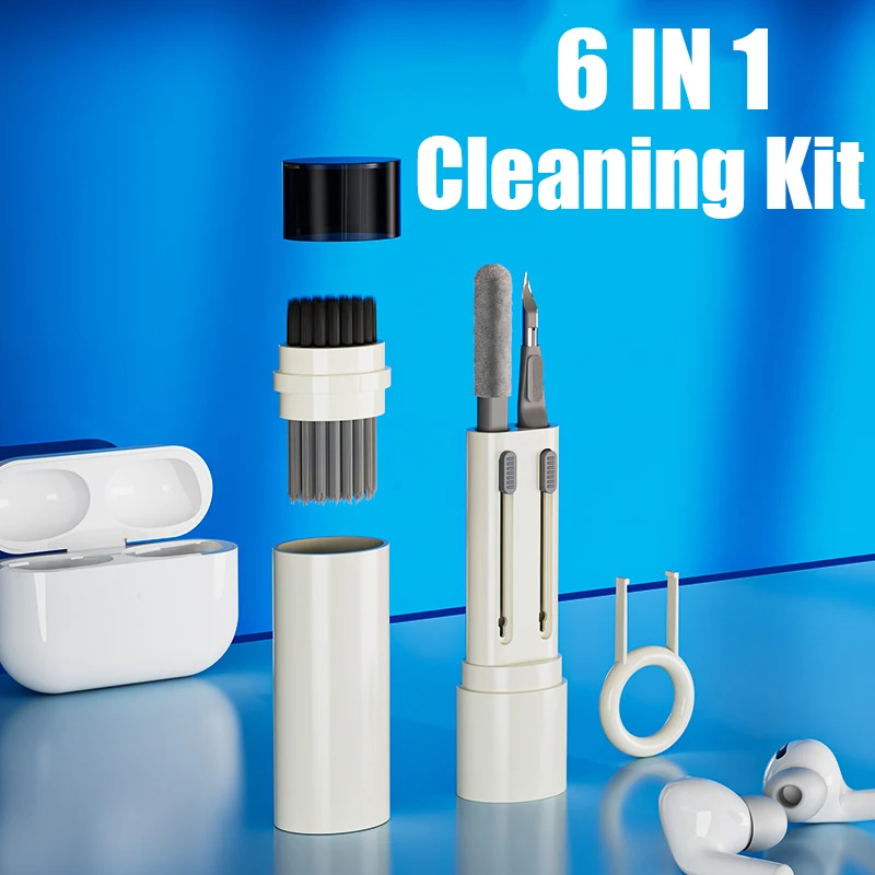 

Aubess Cleaner Kit For Airpods Earphone Cleaning Pen Earbuds Case Cleaning Tools For Keyboard Notebook Car Dashboard Clean Brush