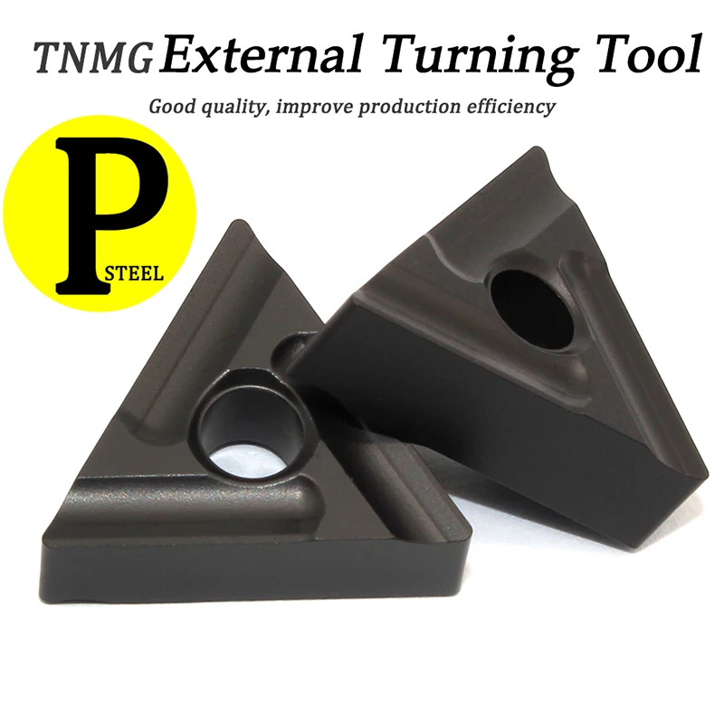 

High Quality TNMG160404R ZC PC4125 Carbide Inserts External Turning Tool TNMG 160404 CNC Lathe Tools For Steel
