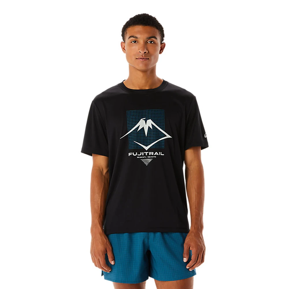 

Men's Quick Drying Badminton T-Shirt Tennis T-Shirt Table Tennis T-Shirt Men's Run Training Breathable T-Shirt Snow Peak Print