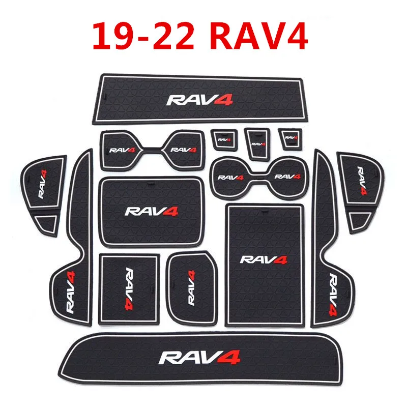 

Toyota RAV4 19-22 Дверной Коврик С Силикагелем Для Хранения Чашки С Водой, Нескользящая Защитная Модификация