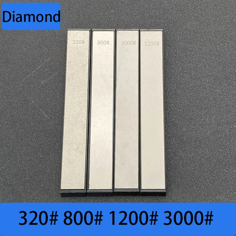 

4Pcs Set Grind Diamond Whetstone Knives Accessories Sharpening System Sharpener Stone Ruby Kitchen Gadgets Knife Multifunction