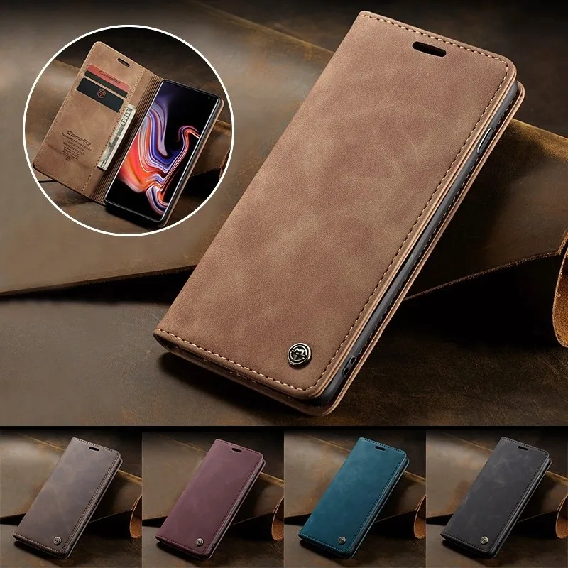 

Magnetic Flip Leather Case for RedMi Note 10 9S 8 K20 F3 M3 F2 Pro Wallet Card Cover for XiaoMi Mi 11 Lite 10T 9 9T Coque Etui