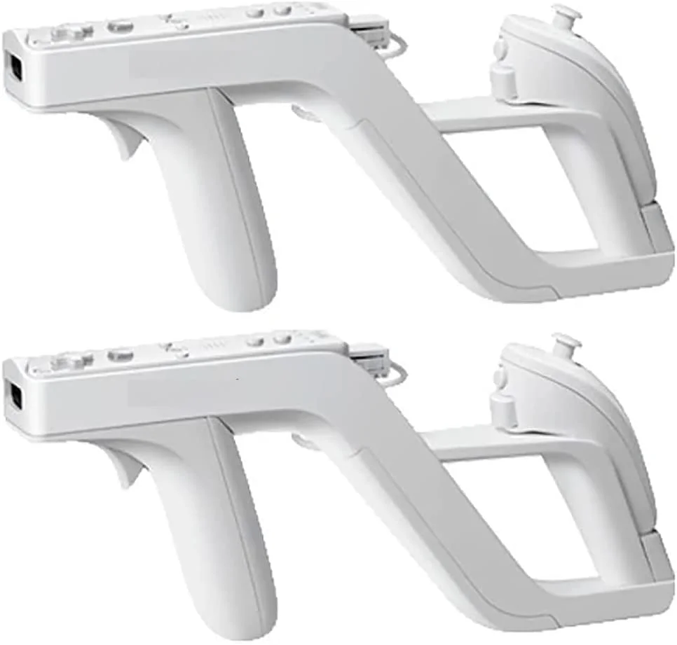 Zapper Light Gun Attachment  Compatible for Nintendo Wii Rem