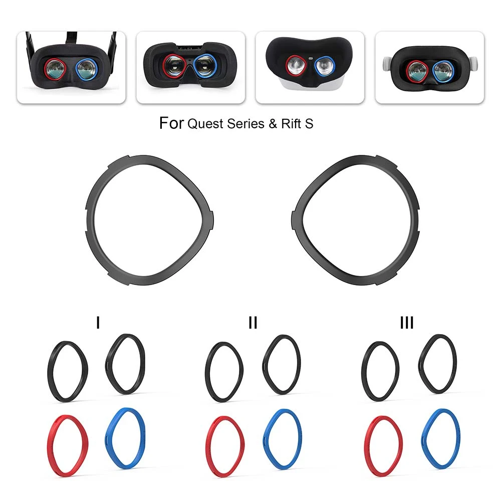 Защитная рамка для очков VR Quest 3S/Quest 2/Quest 1/Rift S