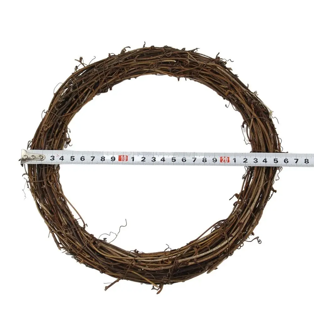 

Новое рождественское кольцо из искусственной лозы из ротанга, декор для рождественской вечеринки, реквизит для фотосъемки, венок из ротанга, плетеное кольцо из ротанга, вечерние