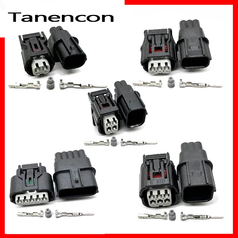 

2 3 4 5 6 pin 0.6 Sealed Waterproof Wiringcase Connector Socket Car Auto Connector Plug 7282-2764-30 7283-2764-30 for Nissan Toy