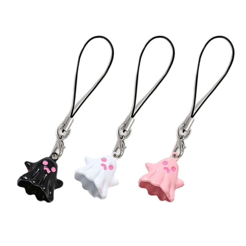 

Halloween Phone Strap Y2K Phone Charm Keychain Spooky Keychain for Women Girls Antilost Phone Lanyard Jewelry Ornament DropShip