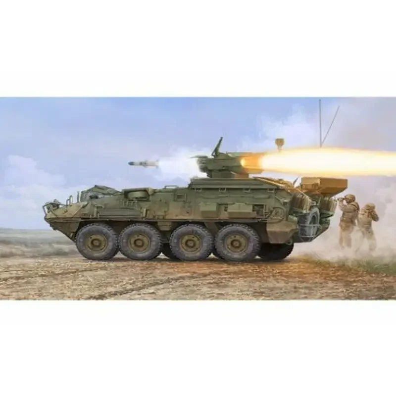 Trumpeter 01558 1/35 LAV III TUA (Tow-Under-Armour) — комплект масштабной модели