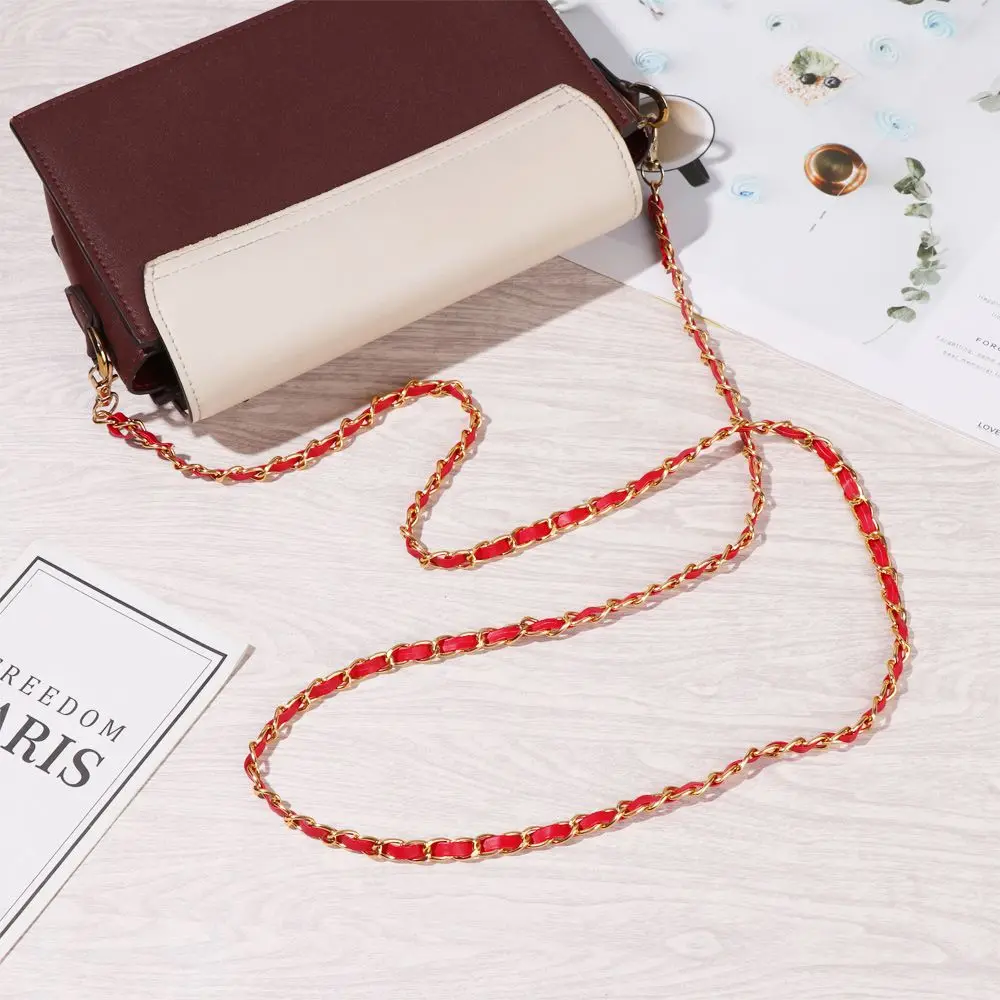 

Handbag Accessory Bag Parts Adjustable Metal Purse Strap PU Leather Bag Strap Crossbody Bag Belt hardware Bag Chain