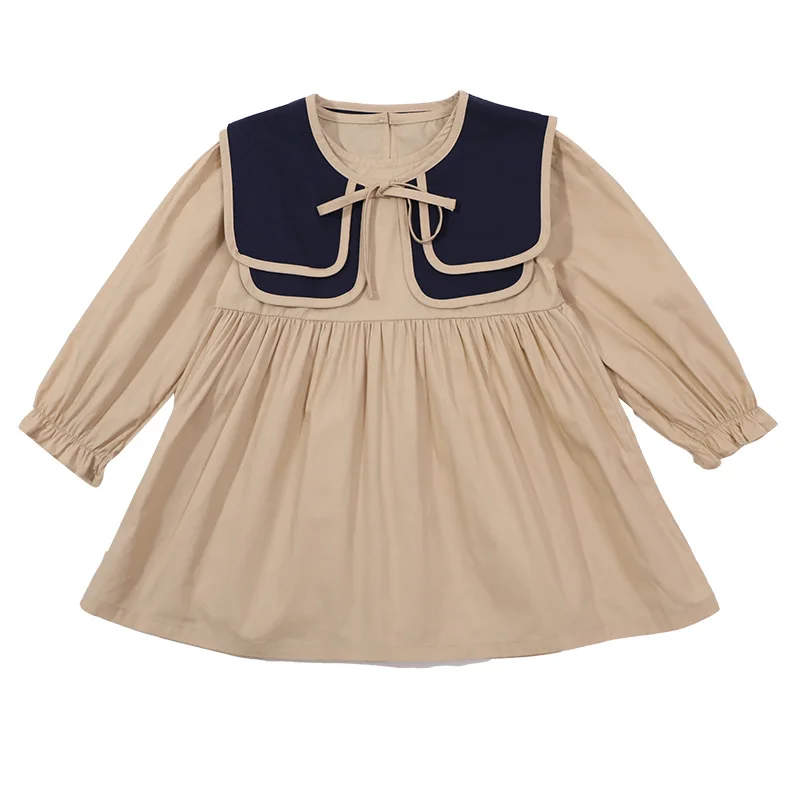 

Girls Casual Dress 2022 Spring Autumn Children Long Sleeve Dress Kids Clothes Comfortable Princess Dress Student Clothing