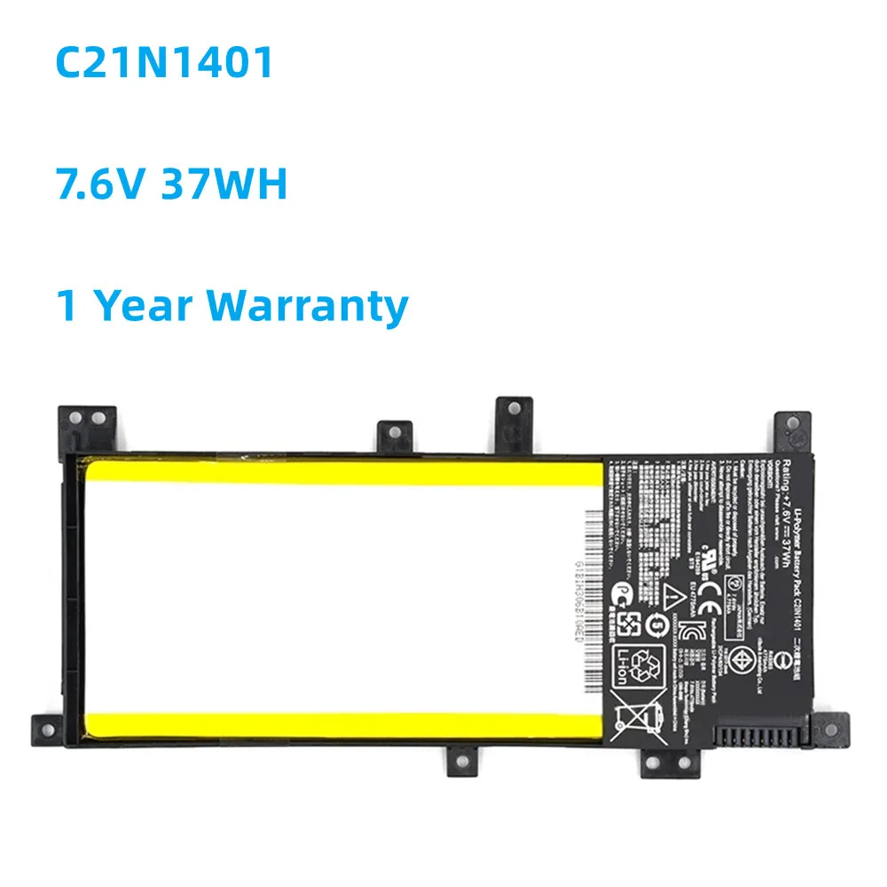 Новинка 7,6 V 37WH C21N1401 Аккумулятор