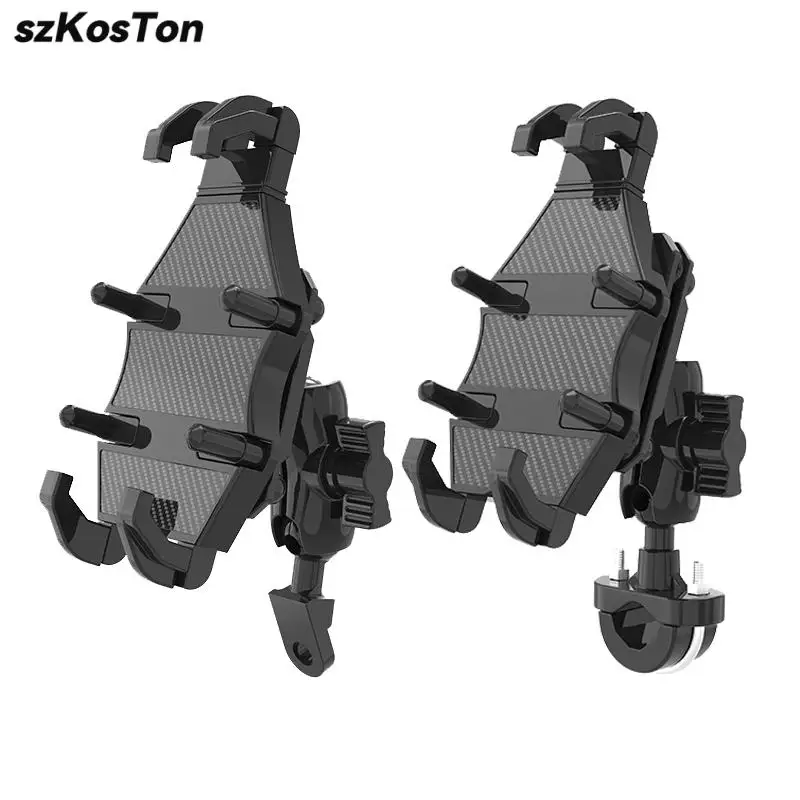 

Мотоциклетный держатель для телефона, крепление на руль велосипеда, совместимое с iPhone 14 13 12 Plus/Pro Max Samsung всех сотовых телефонов