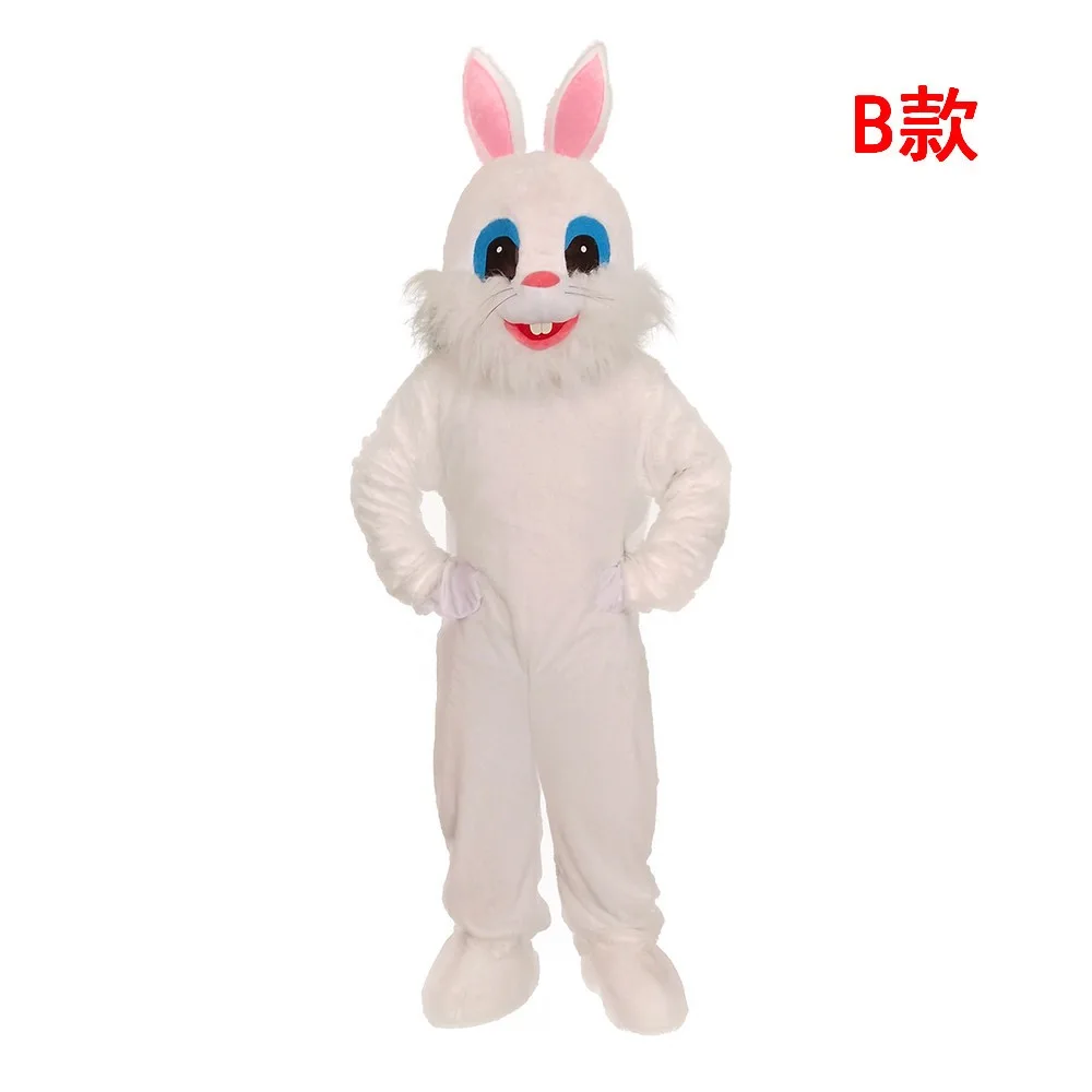 

Горячая Распродажа Пасхальный Симпатичный Мягкий Кролик талисман носимый Косплей комбинезон для взрослых