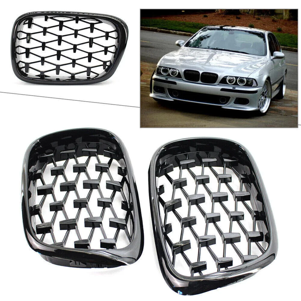 

Diamond Meteor Latest Style Front Kidney Grille For BMW E39 5-Series 1999-2003
