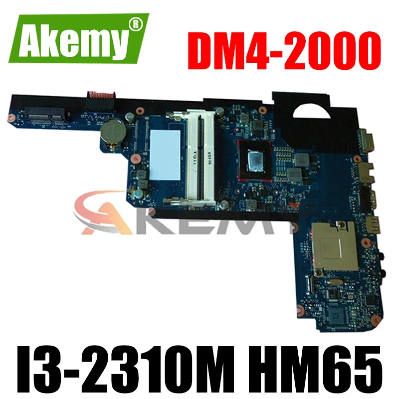 

Материнская плата для ноутбука AKemy 656092-001, для HP, телефон мечты HM65 HD3000, материнская плата, протестированная