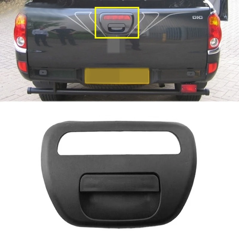 Car Door Outside Handle Car Tail Gate Cover Plate Rear Gate Cover For Mitsubishi Triton L200 2006-2015 MN167500XA