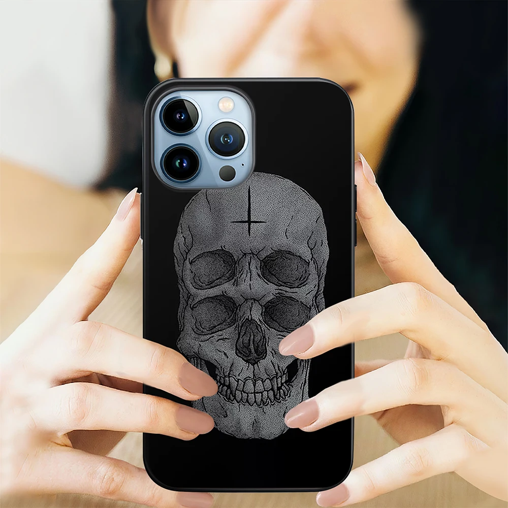 Чехол для телефона с изображением Человека скелета iPhone 14 12 11 ProMax 7 Plus XR XS Max 8 SE 2022 2020